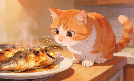 고양이 생선 사료 황색지방증 Pansteatitis 비타민 E 결핍 학술 인포그래픽