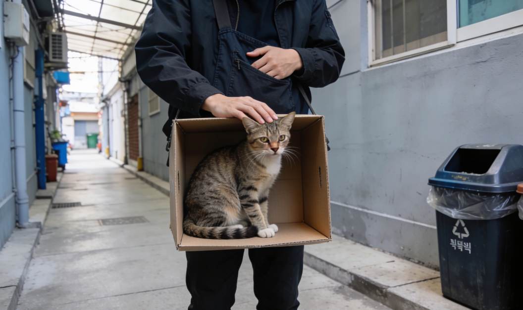 길고양이 구조 후 점유이탈물 횡령죄