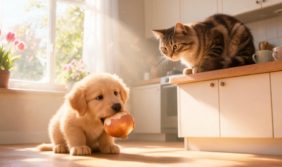 강아지 고양이 양파·마늘