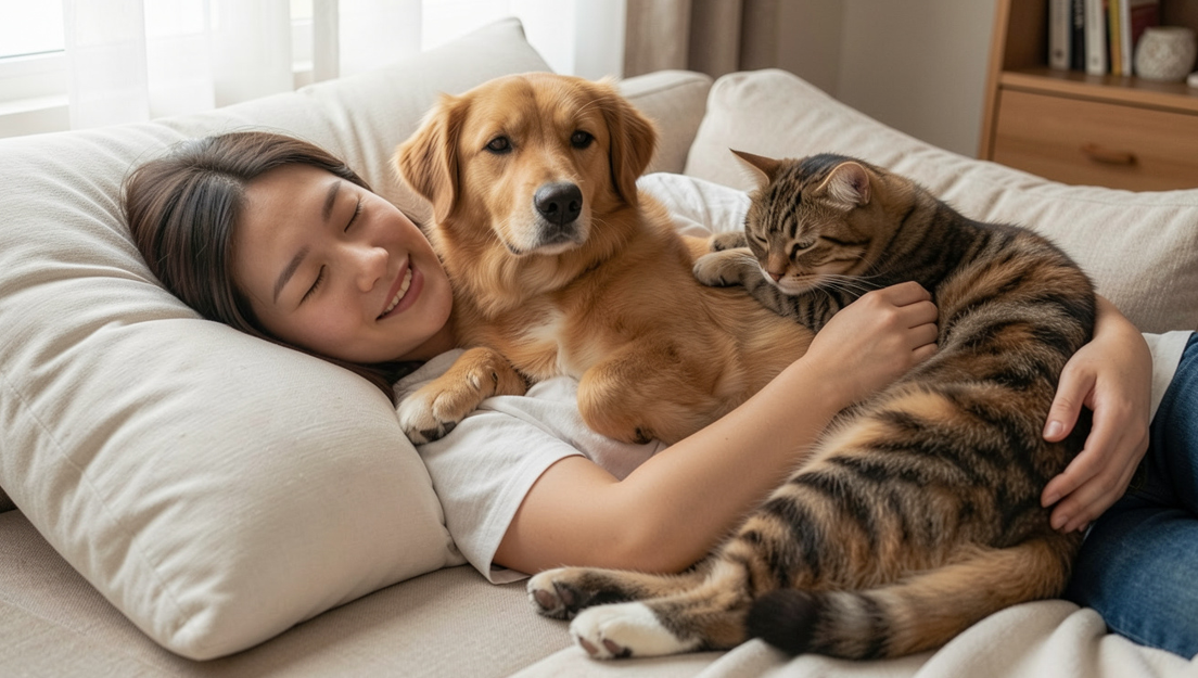 고양이 동침 알레르기 Fel d 1 인수공통감염병 위험 분석 차트